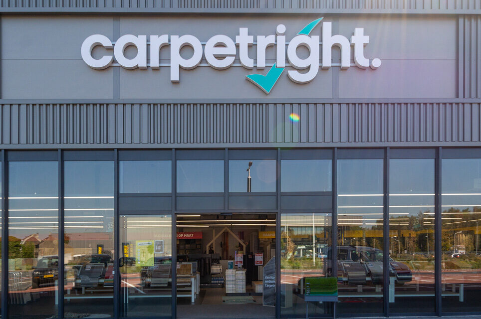 Concurrent Tapi neemt Carpetright in het Verenigd Koninkrijk over